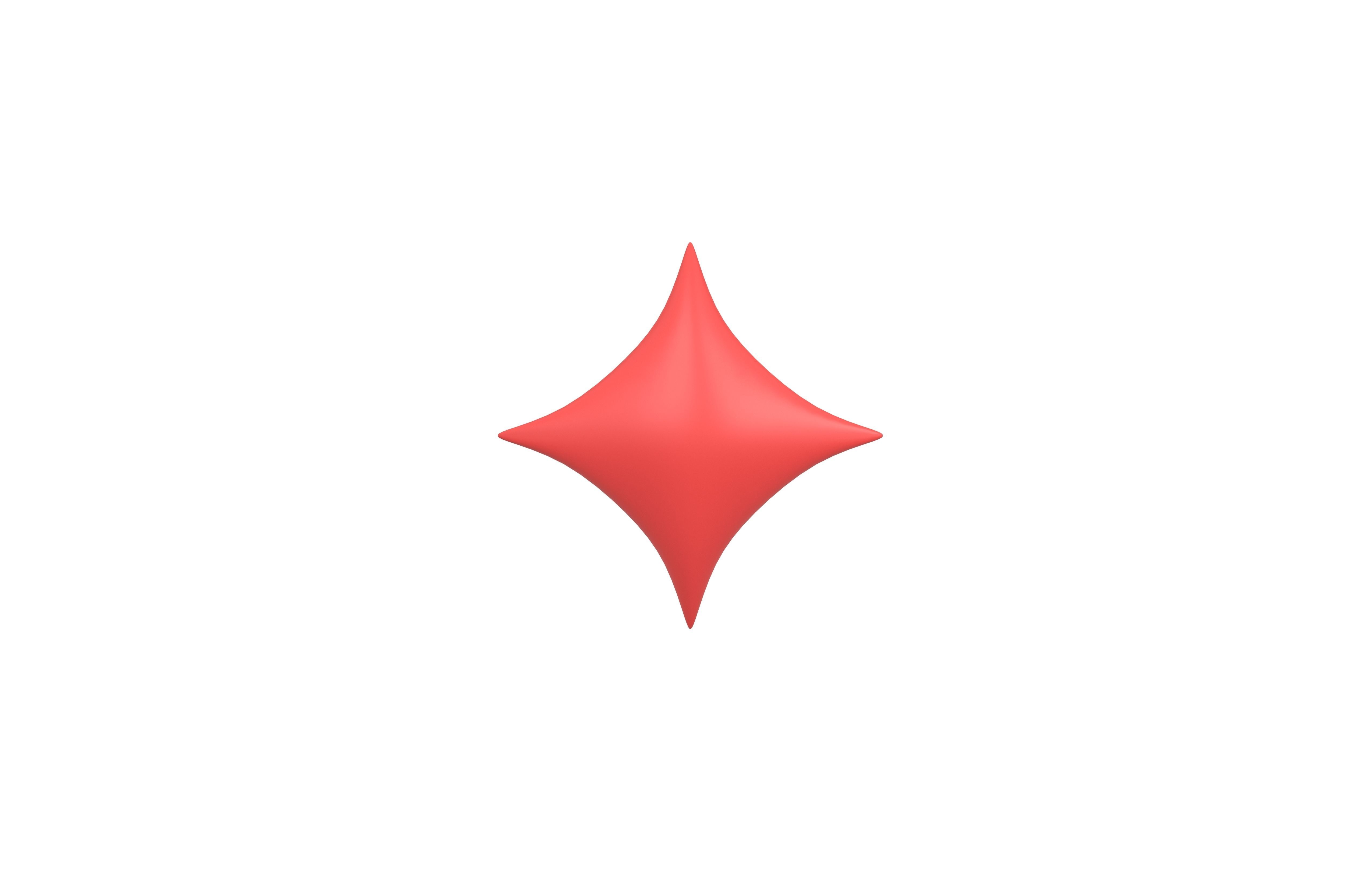 Sparkle v4 002 Low-poly 3D model_2