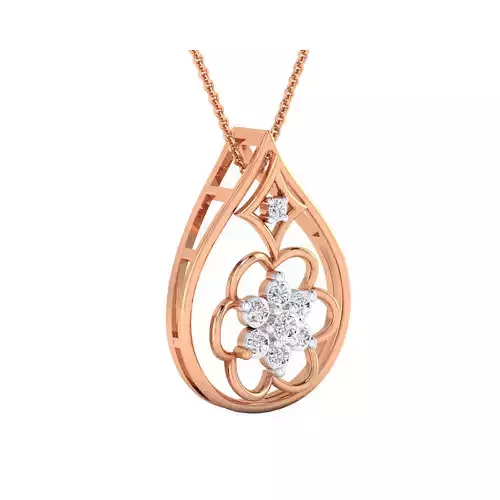 pendant-1144 diamond pendant 3D print model
