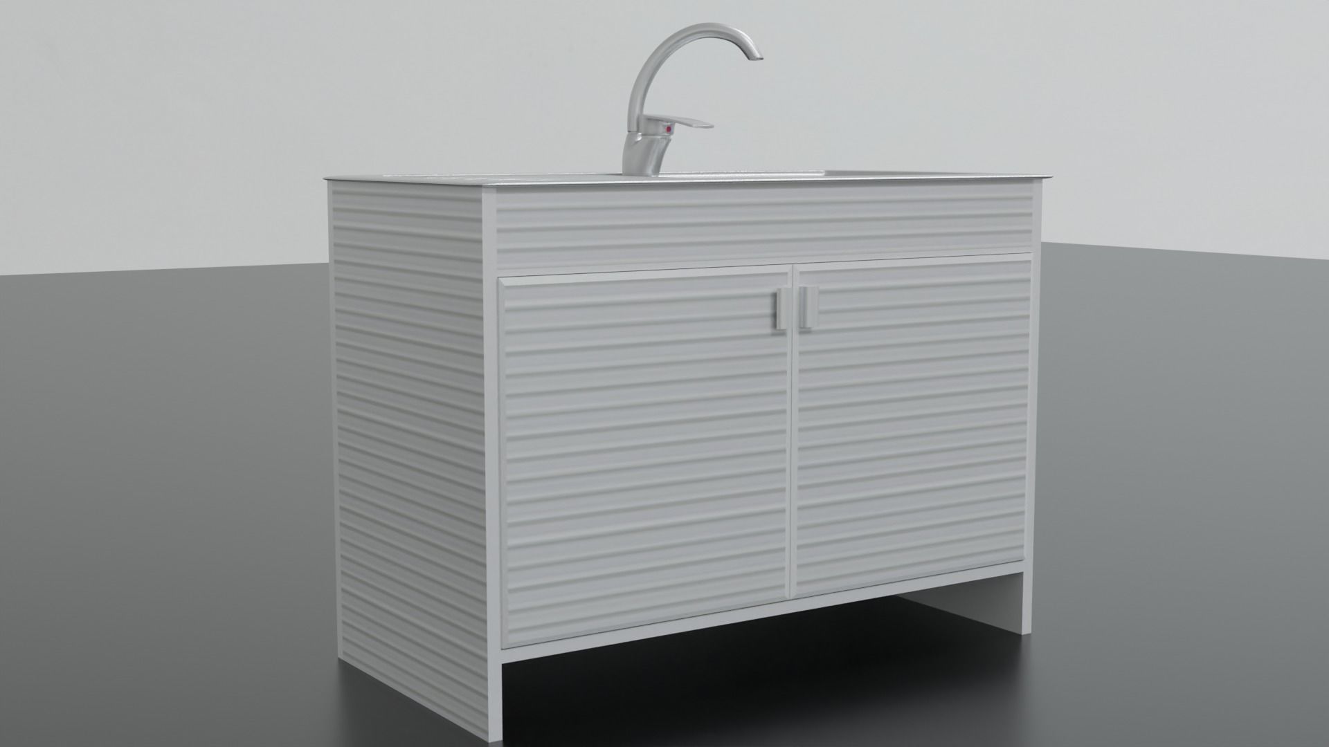 Kitchen Sink 3D model_5