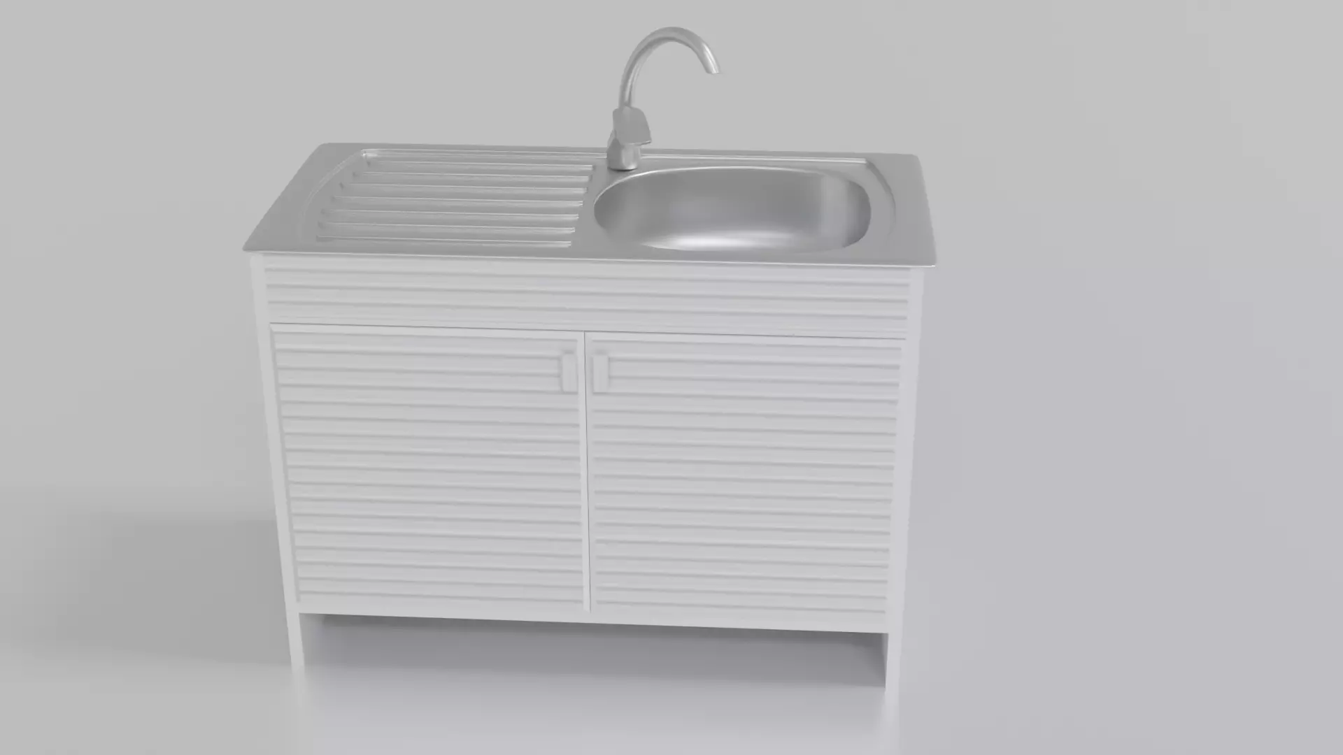 Kitchen Sink 3D model_0