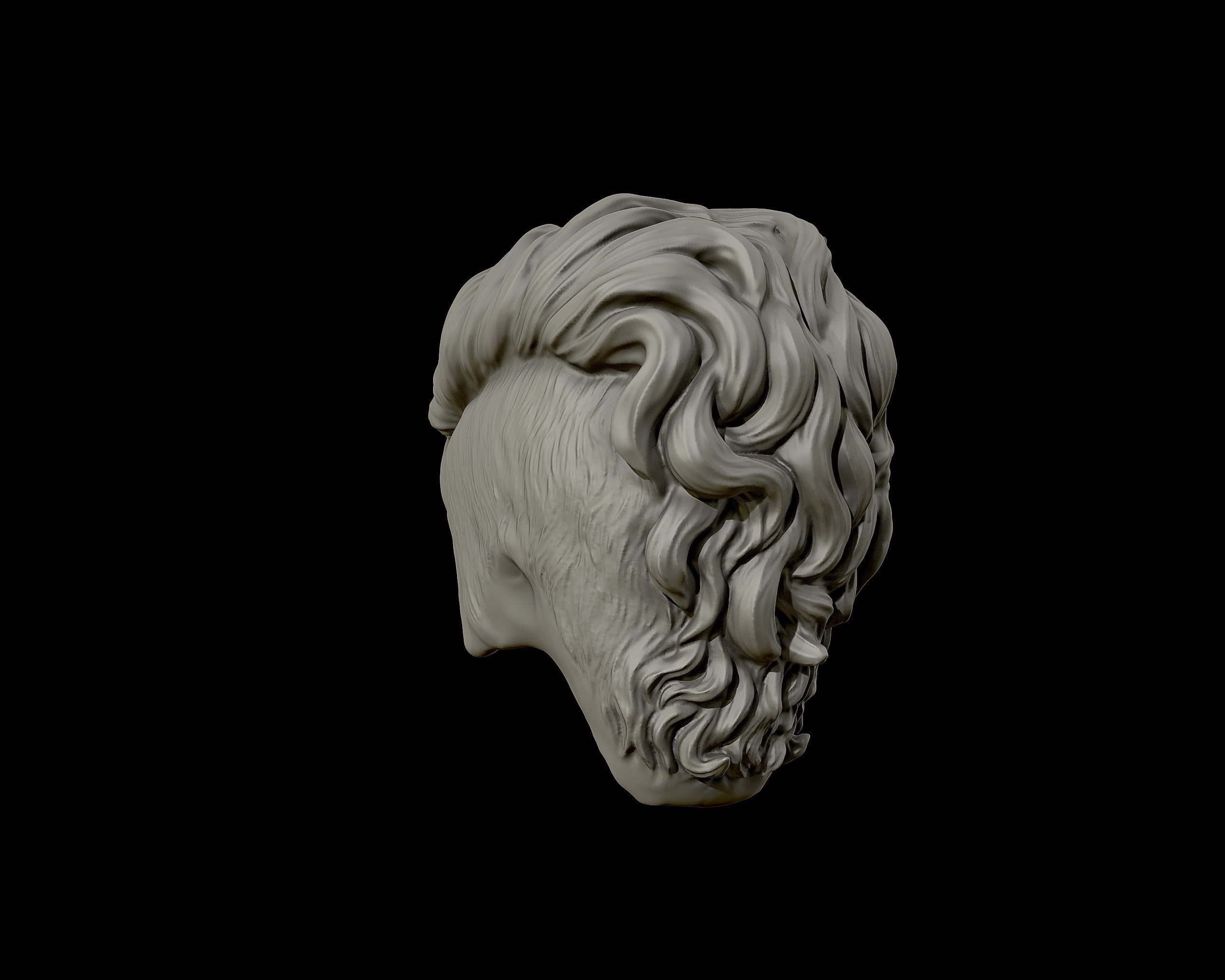 Hairstyle 07 3D print model_15