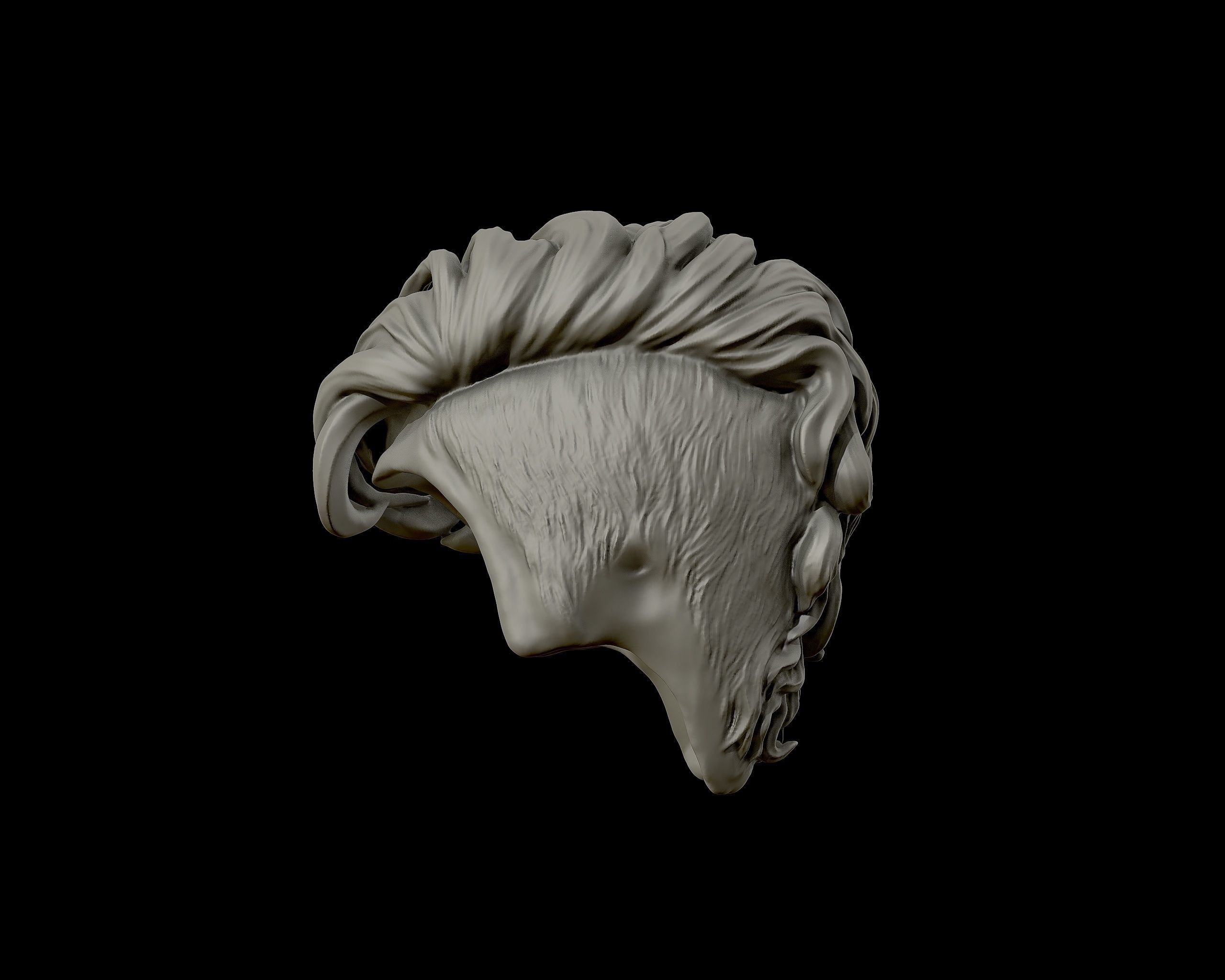 Hairstyle 07 3D print model_14