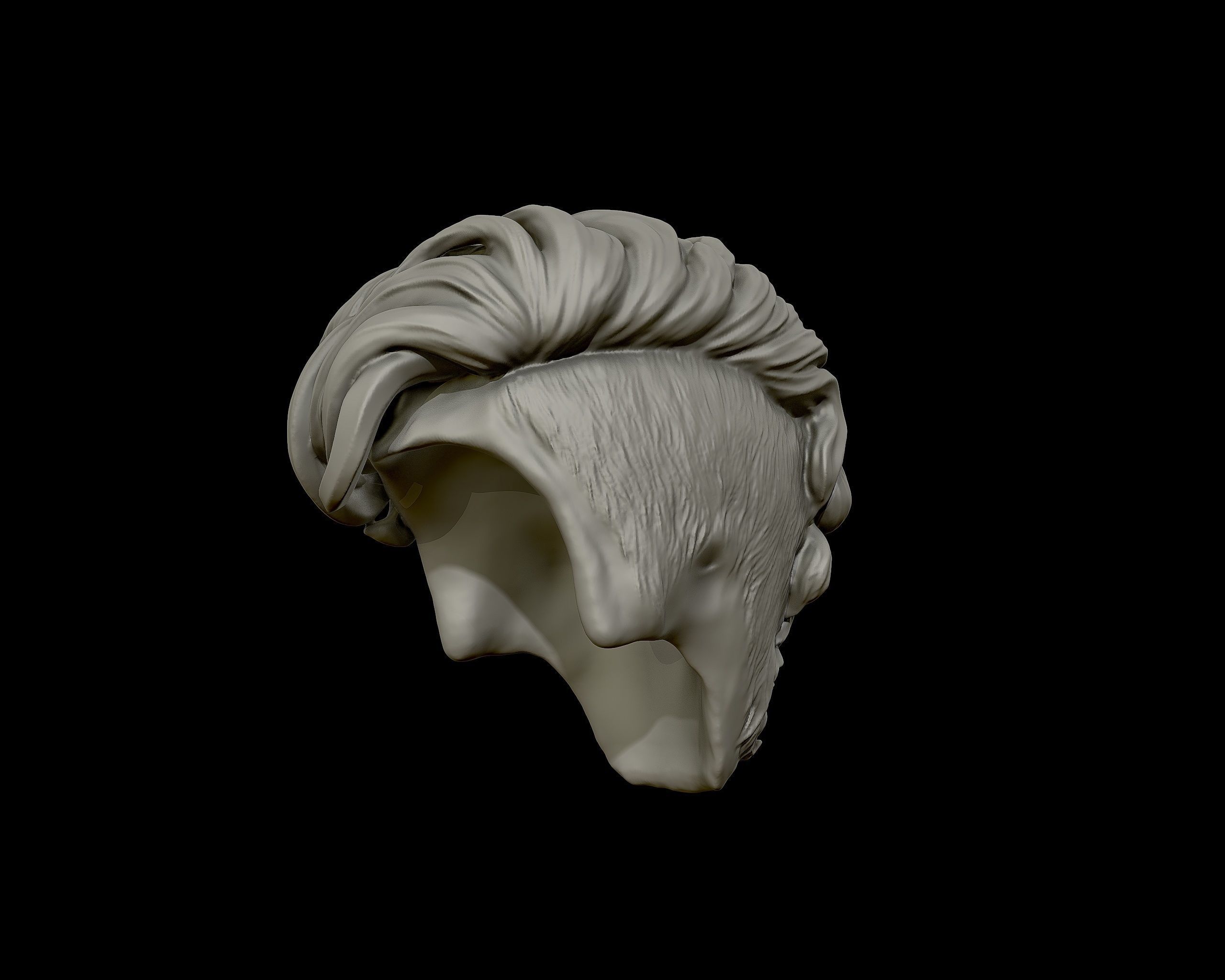 Hairstyle 07 3D print model_13