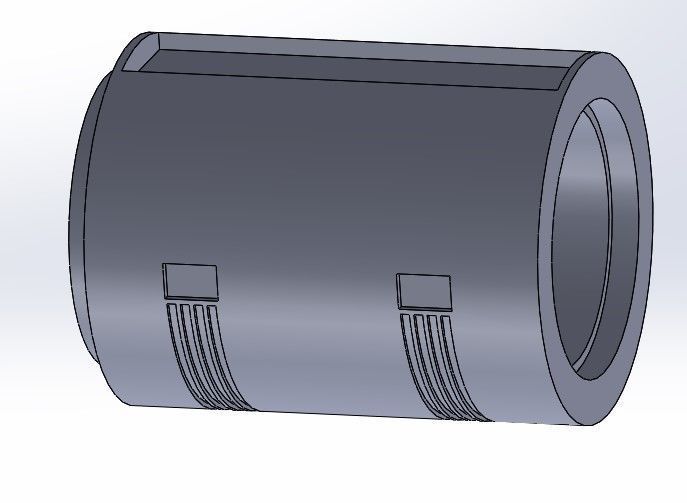 Obi Wan Kenobi Jedi Master Lightsaber 3D print model_10