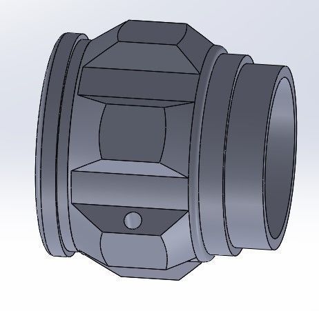 Obi Wan Kenobi Jedi Master Lightsaber 3D print model_7