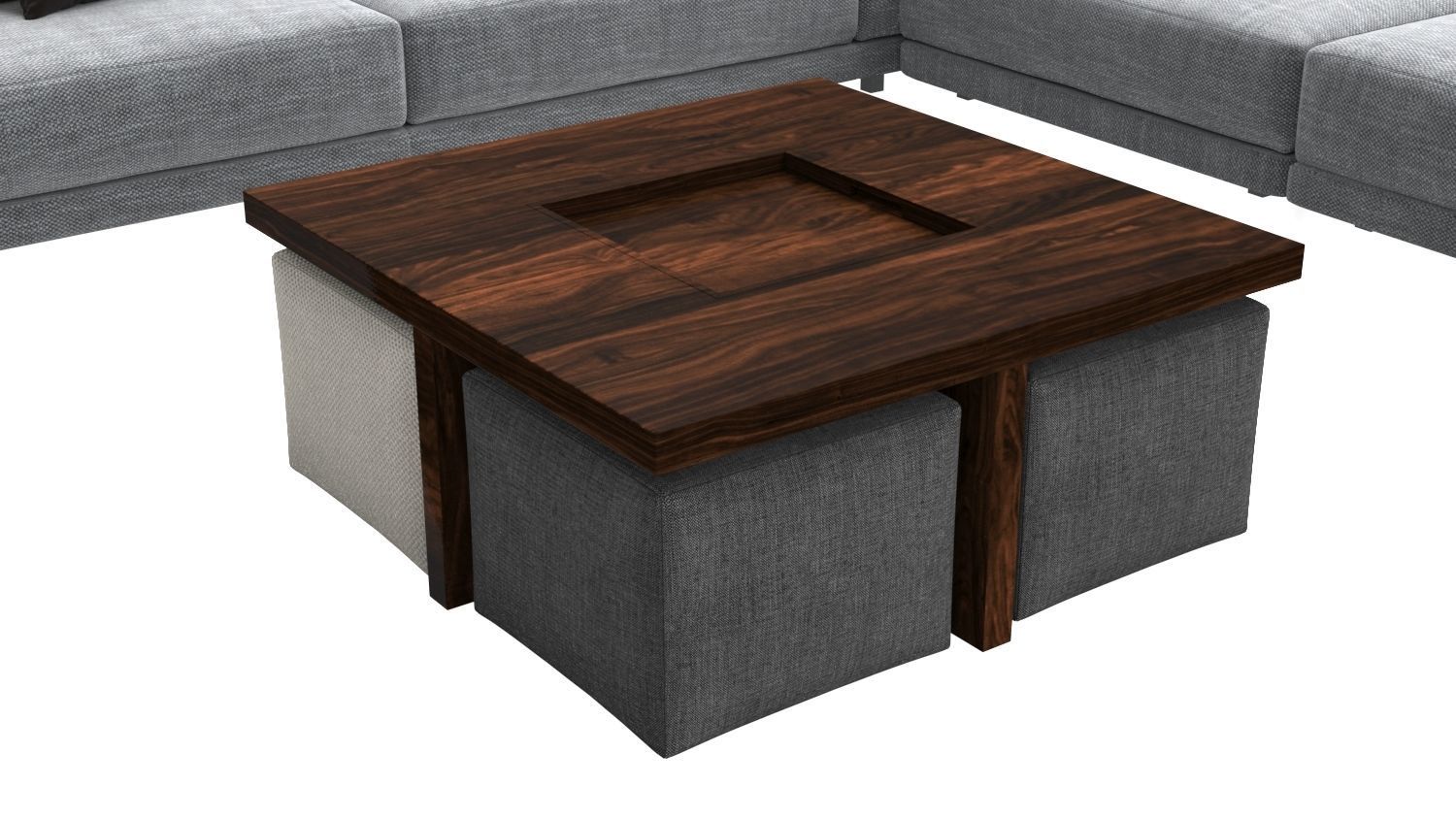 Sofa L Shape  3D model_8