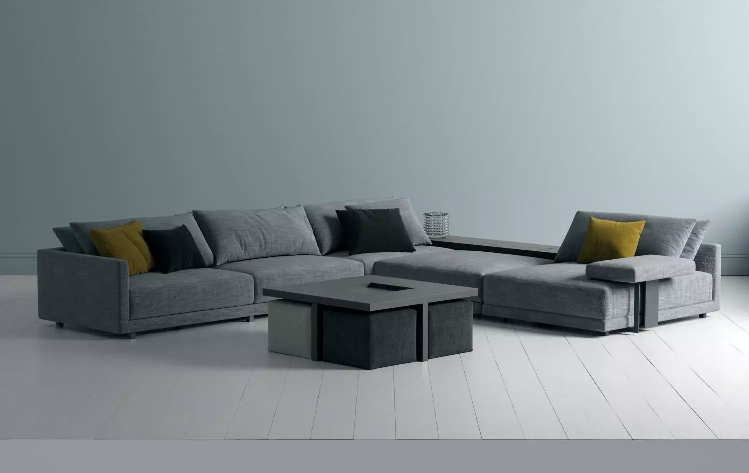 Sofa L Shape  3D model_0