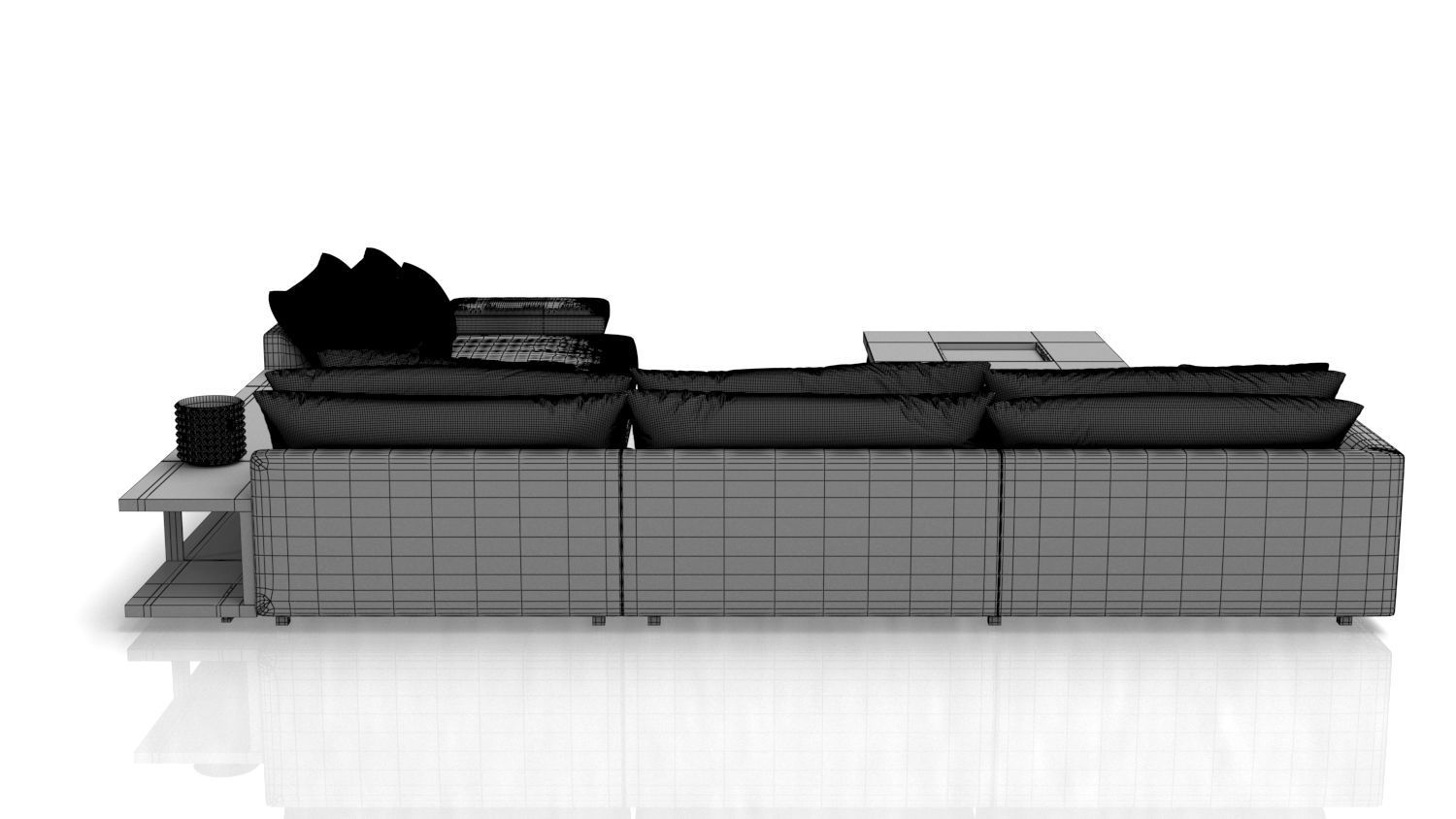 Sofa L Shape  3D model_20