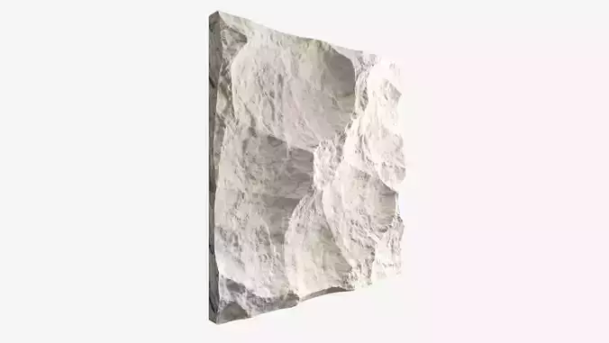 408-RockPanel piece of stone on wall