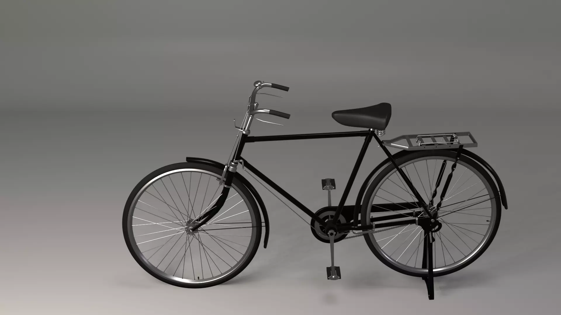 Atlas Cycle Vintage 3D model_0