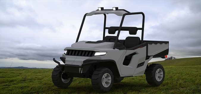 utv atv motorcycle 3D model