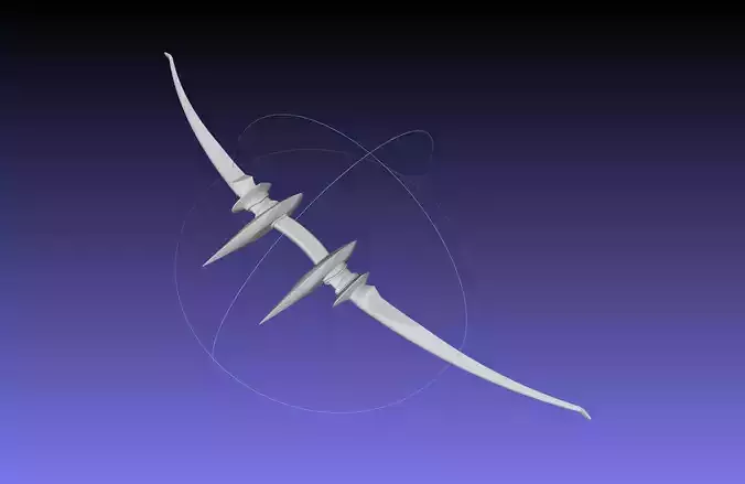 Sword Art Online Sinon Alfheim Bow Printable Assembly 3D print model
