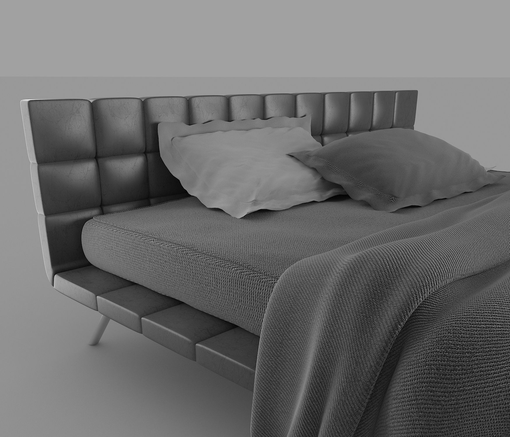Cgexperience Bed 01 3D model_4