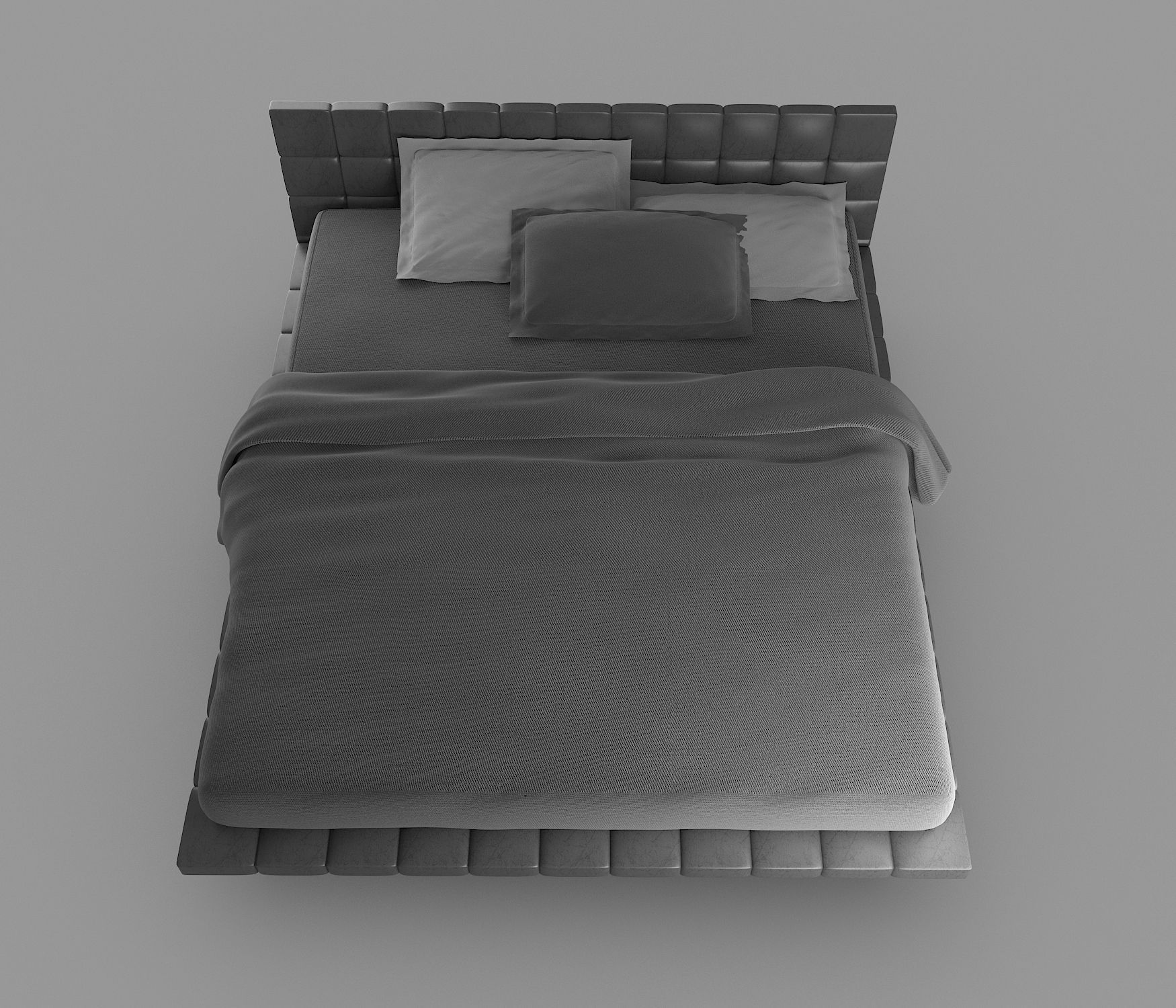 Cgexperience Bed 01 3D model_1
