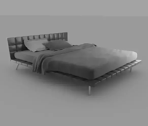 Cgexperience Bed 01 3D model