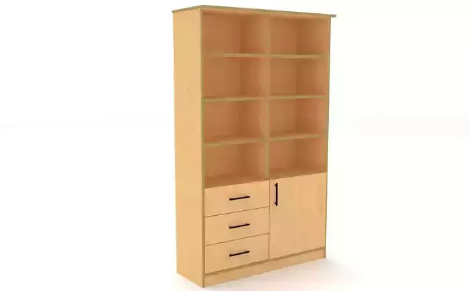 bookshelf 2 cover1 drawer3