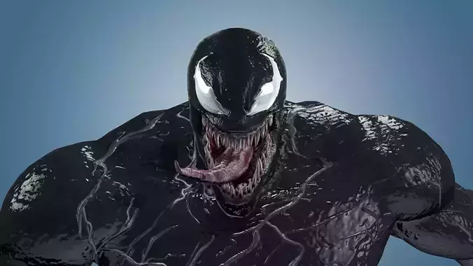 Venom-rig- venom 3D model