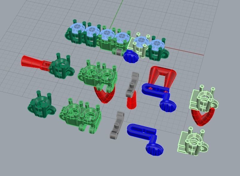 Diamond Tennis Bracelet 3MM Link 3D print model_7