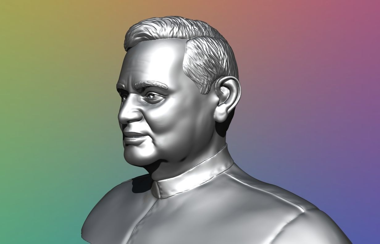 Atal Bihari Vajpayee - 3D Model 3D print model_10
