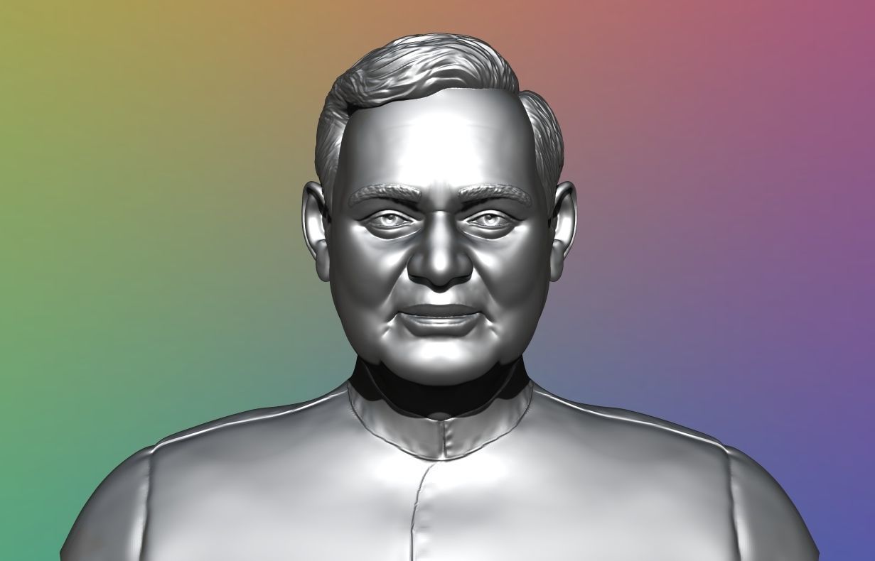 Atal Bihari Vajpayee - 3D Model 3D print model_9