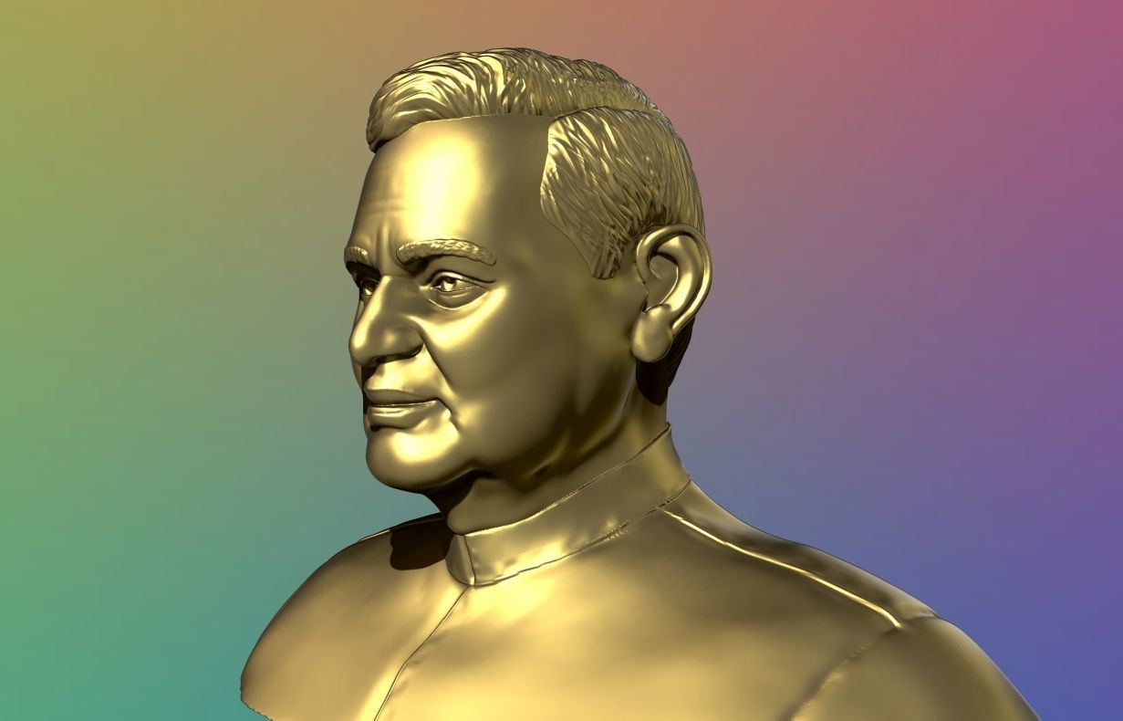 Atal Bihari Vajpayee - 3D Model 3D print model_2