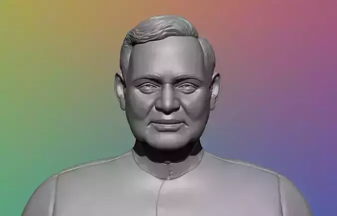 Atal Bihari Vajpayee - 3D Model