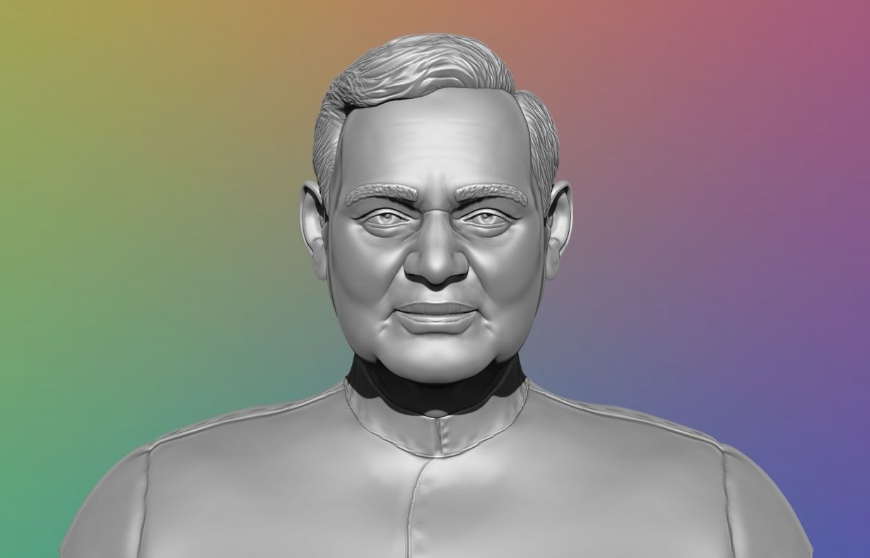 Atal Bihari Vajpayee - 3D Model 3D print model_12