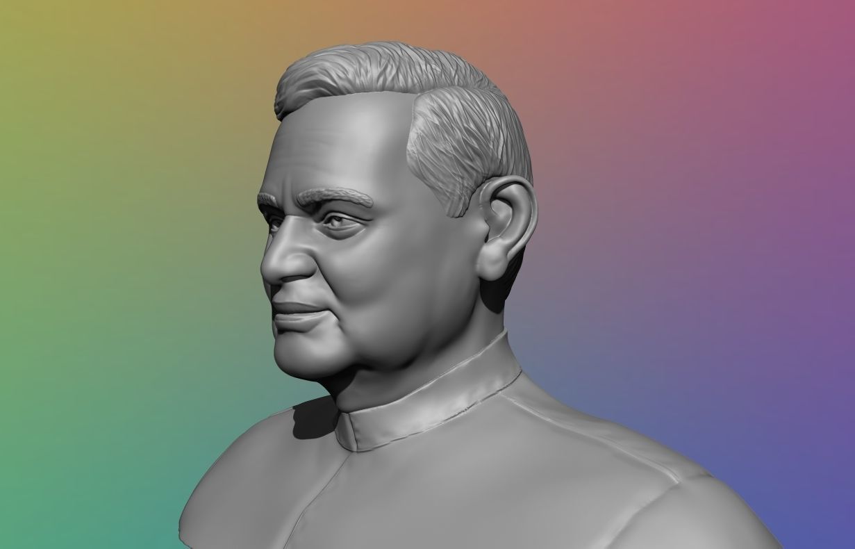 Atal Bihari Vajpayee - 3D Model 3D print model_7