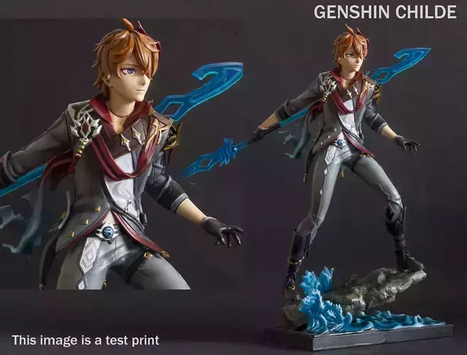 Genshin impact - Childe 3D print model