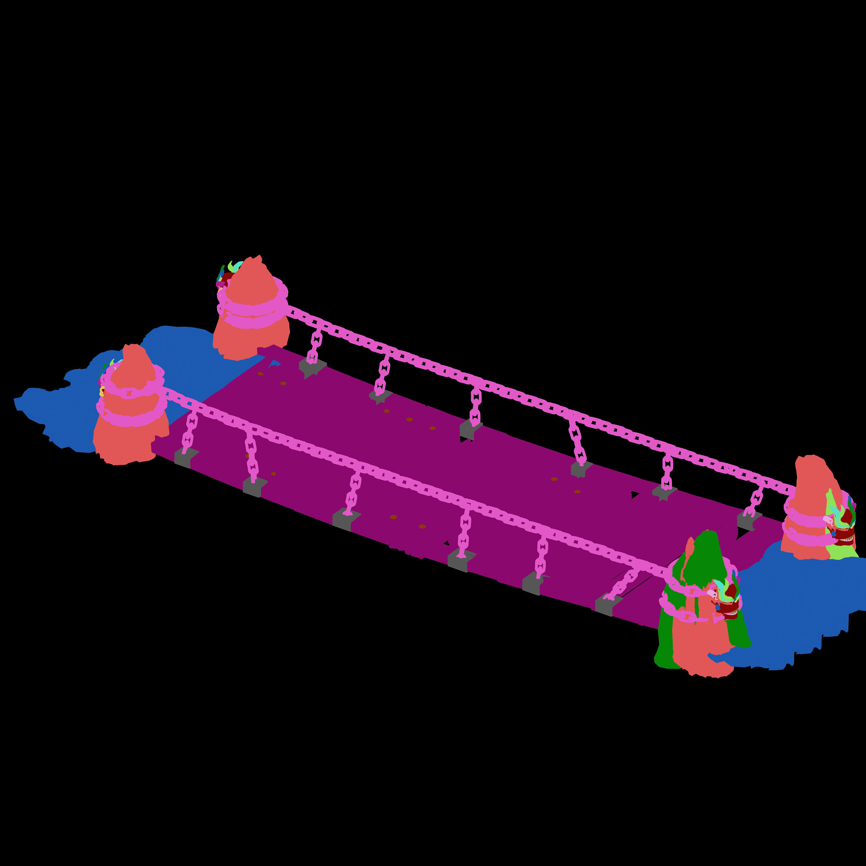 Iron Chain-Boardwalk 03 3D model_6