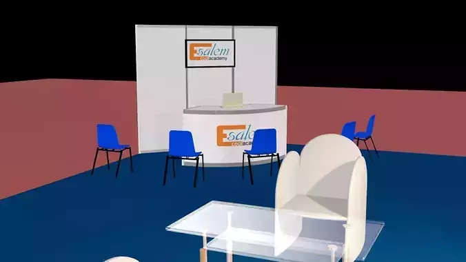 15x15 3d stand exhibition booth design system