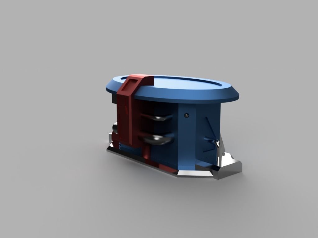 Spaceship Table 3D print model_1