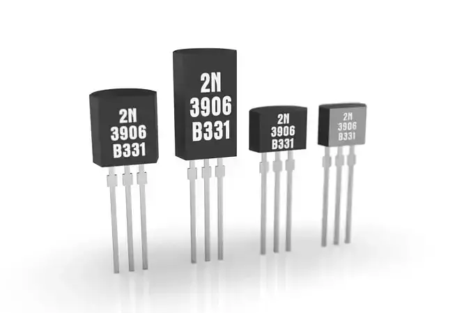 Mini Plastic Transistors Low-poly 3D model