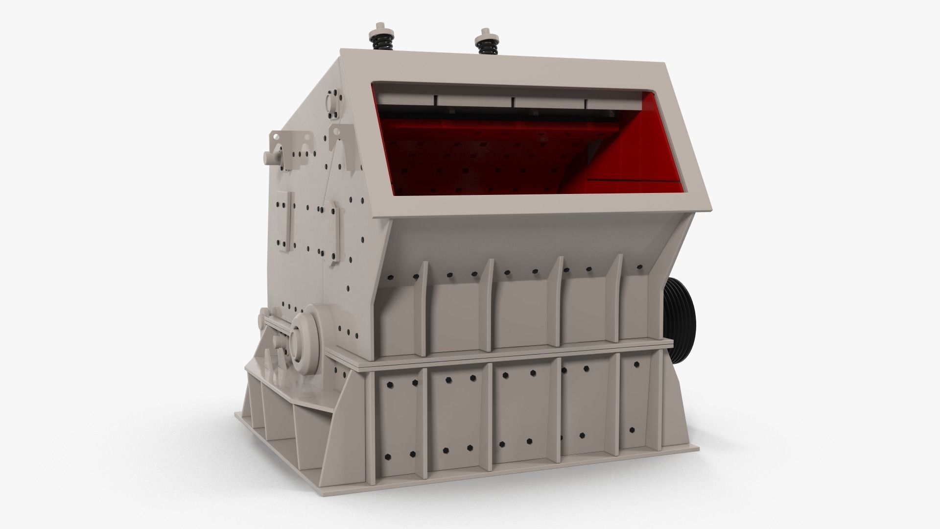 Impact Crusher 3D model_7