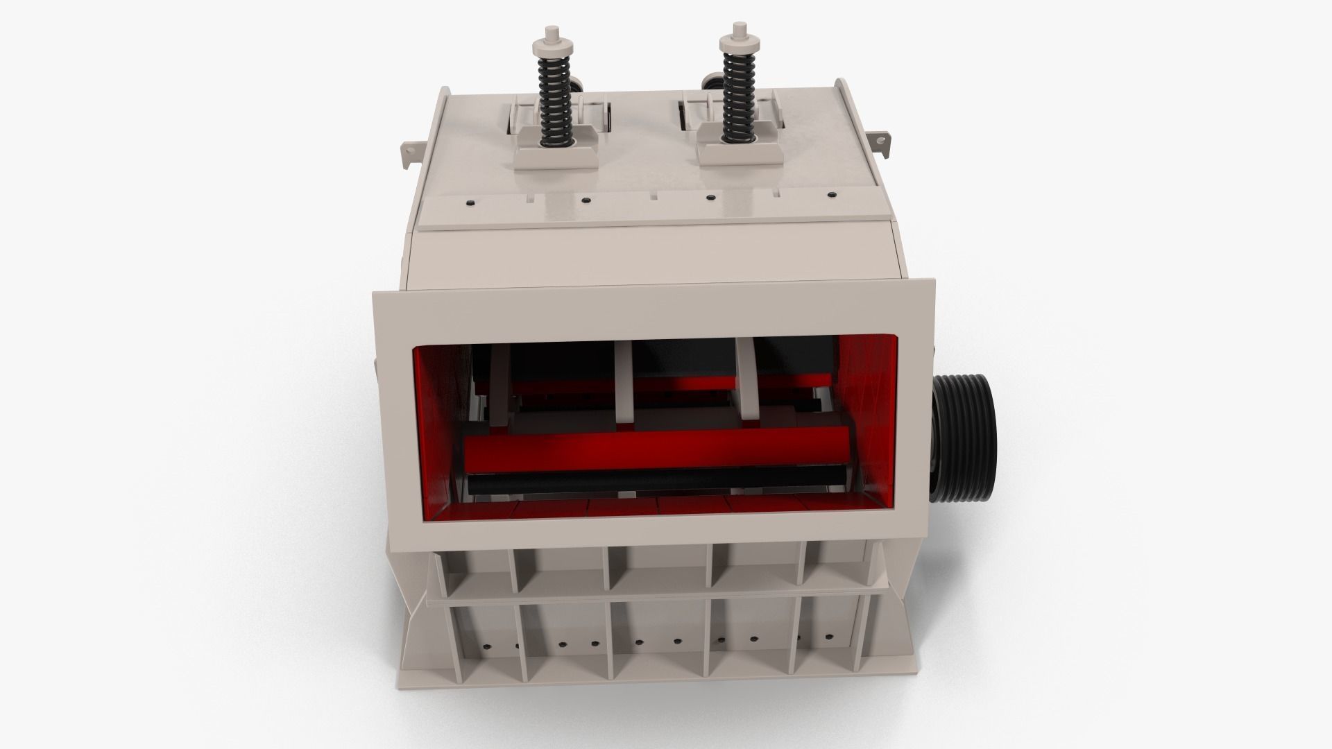 Impact Crusher 3D model_9