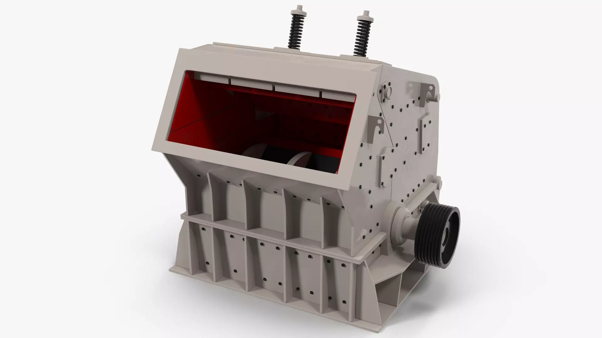 Impact Crusher 3D model_0