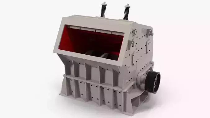 Impact Crusher 3D model Impact Crusher 3D model