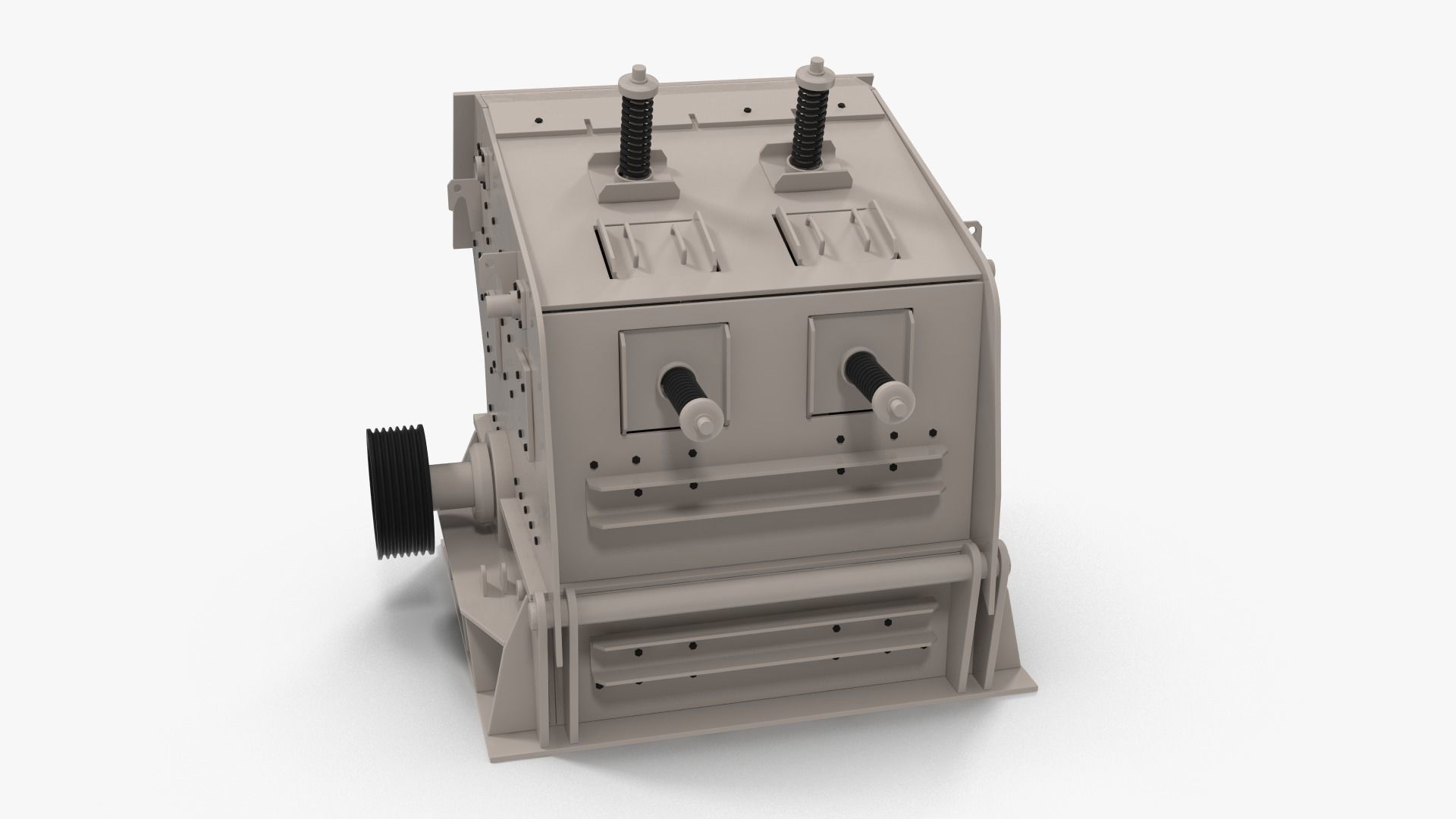 Impact Crusher 3D model_4