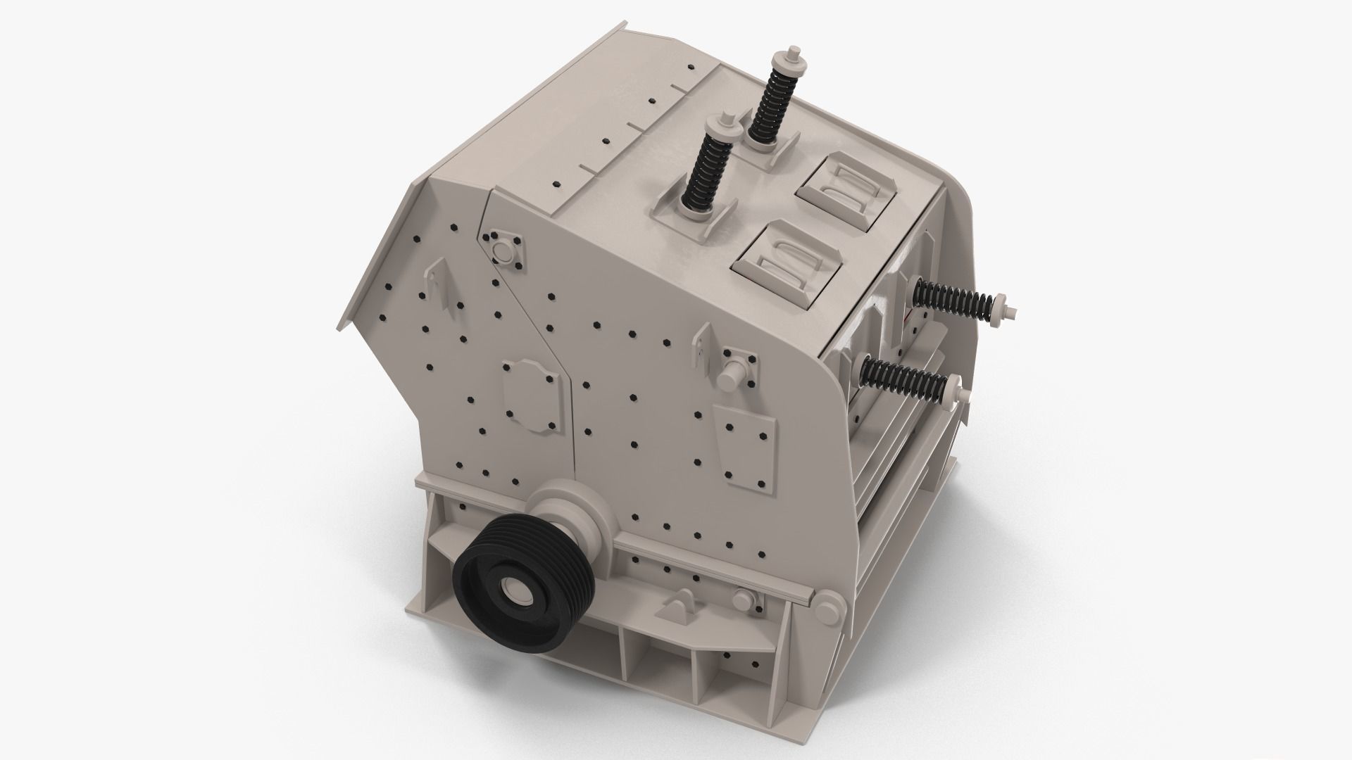 Impact Crusher 3D model_3