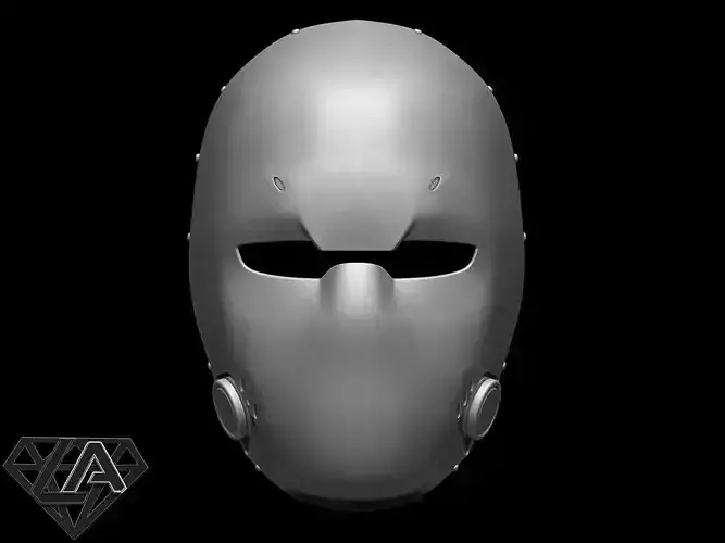 Special agents ballistic custom mask 3D print model