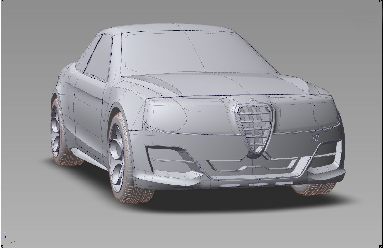 Alfa Romeo GT Concept 3D model_22