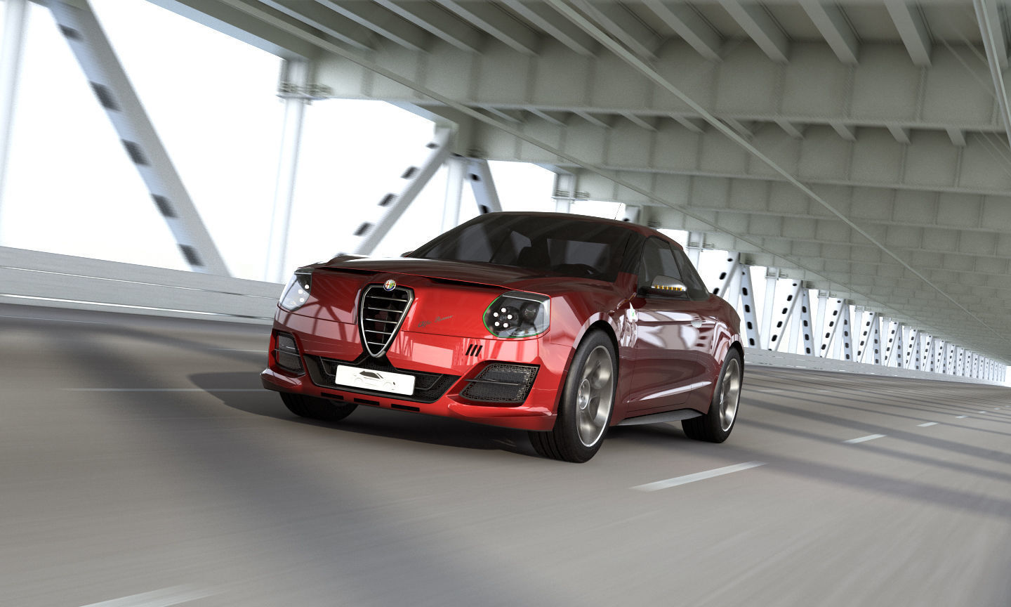 Alfa Romeo GT Concept 3D model_5