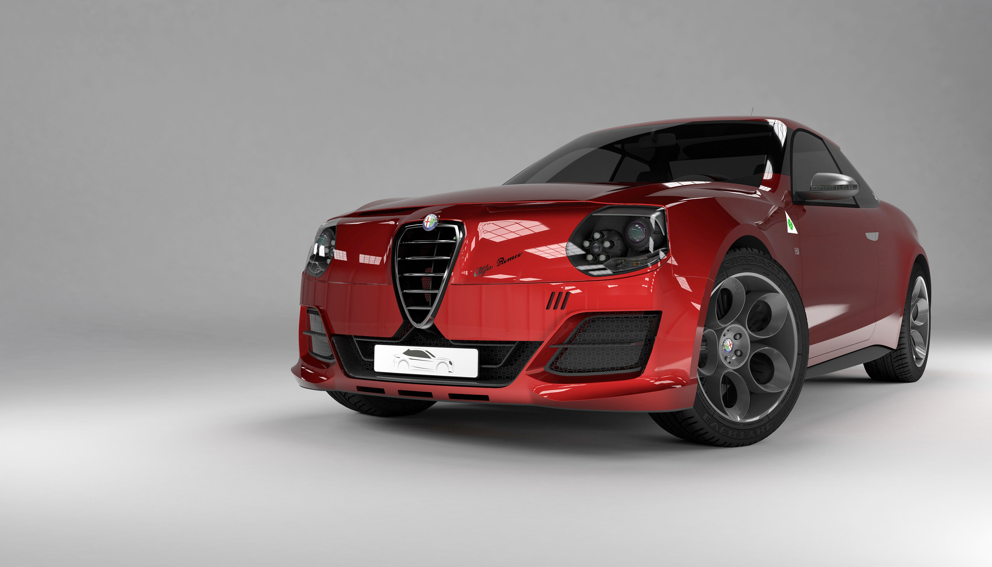 Alfa Romeo GT Concept 3D model_3