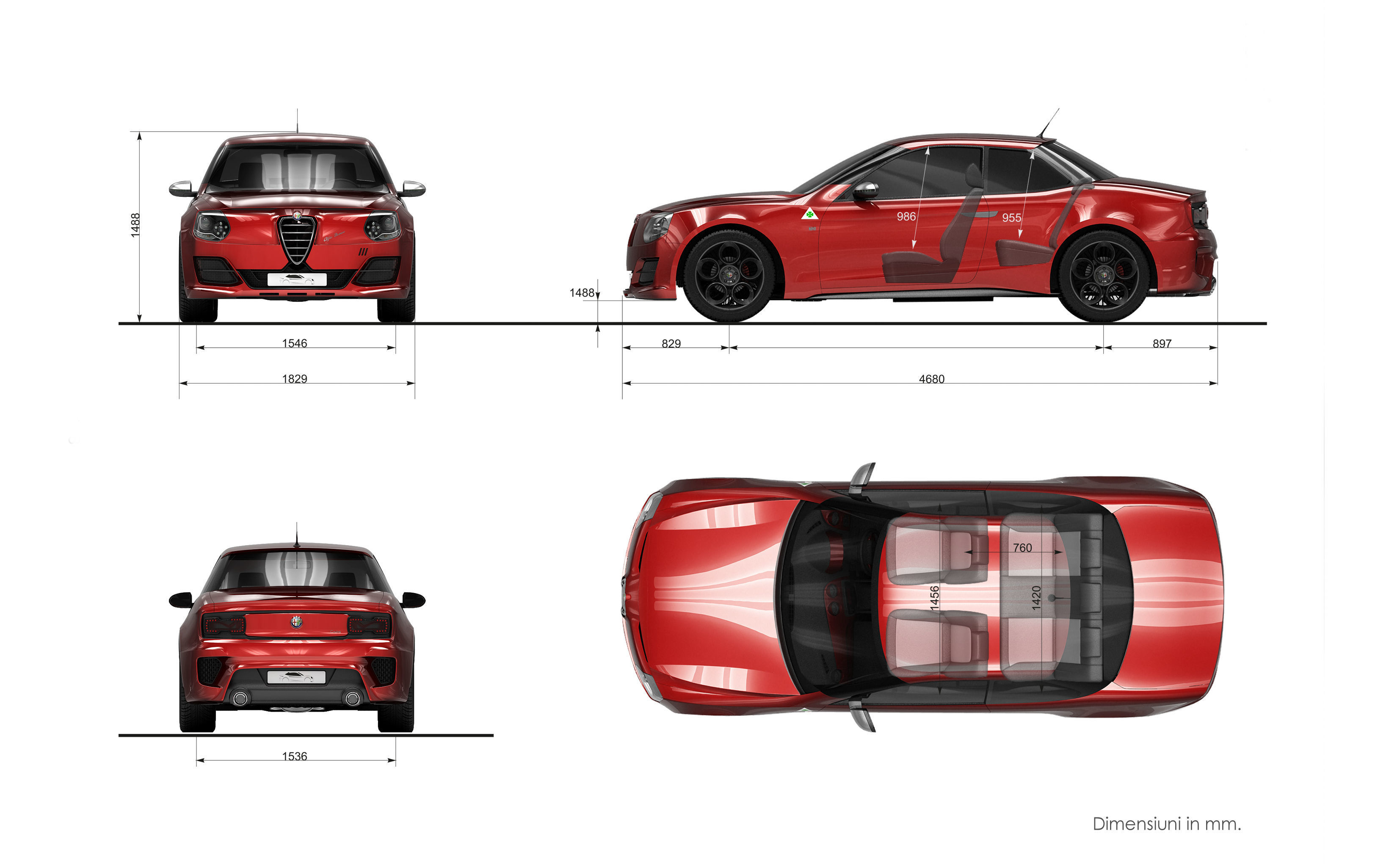 Alfa Romeo GT Concept 3D model_16