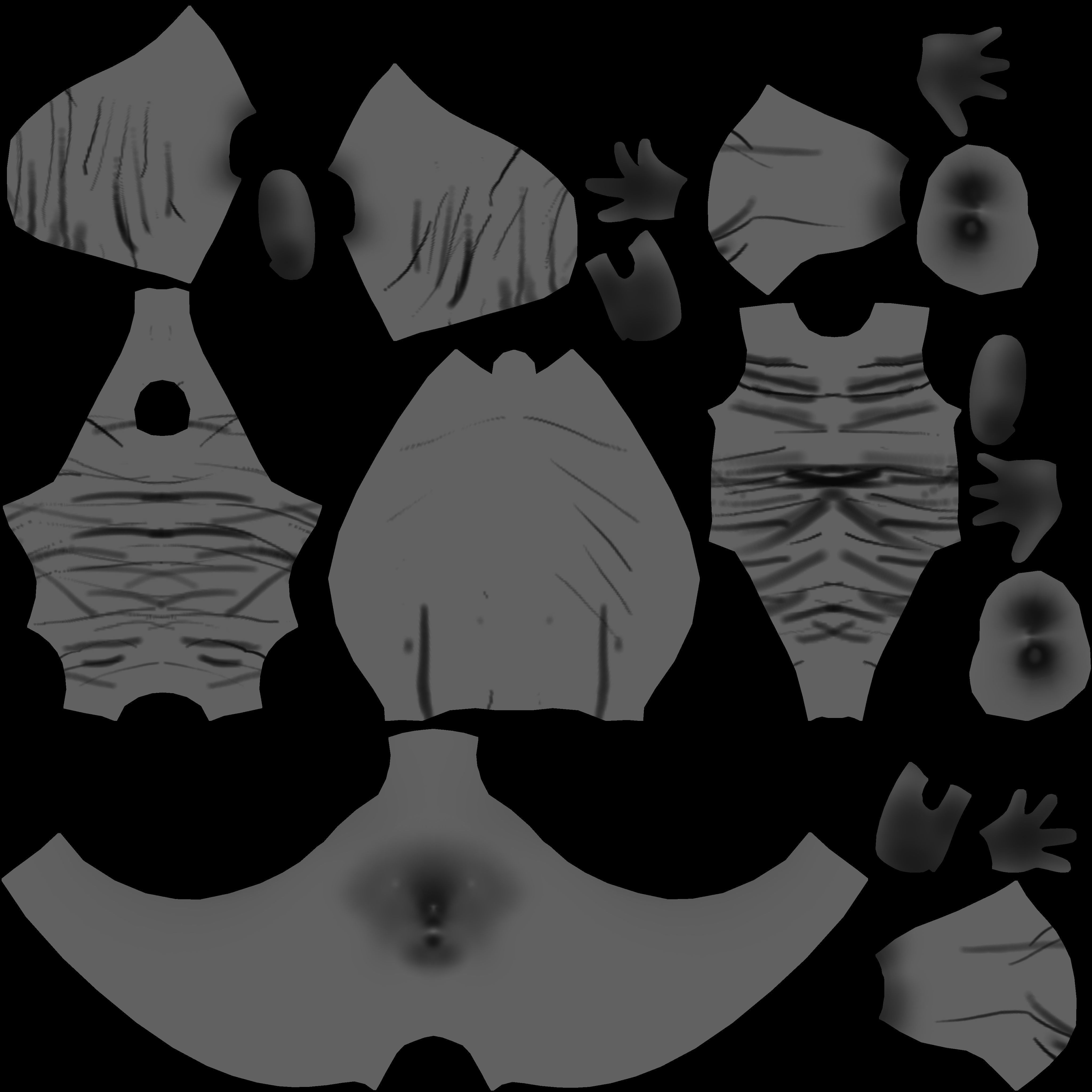 racoon cartoon raccoon 3D model_5