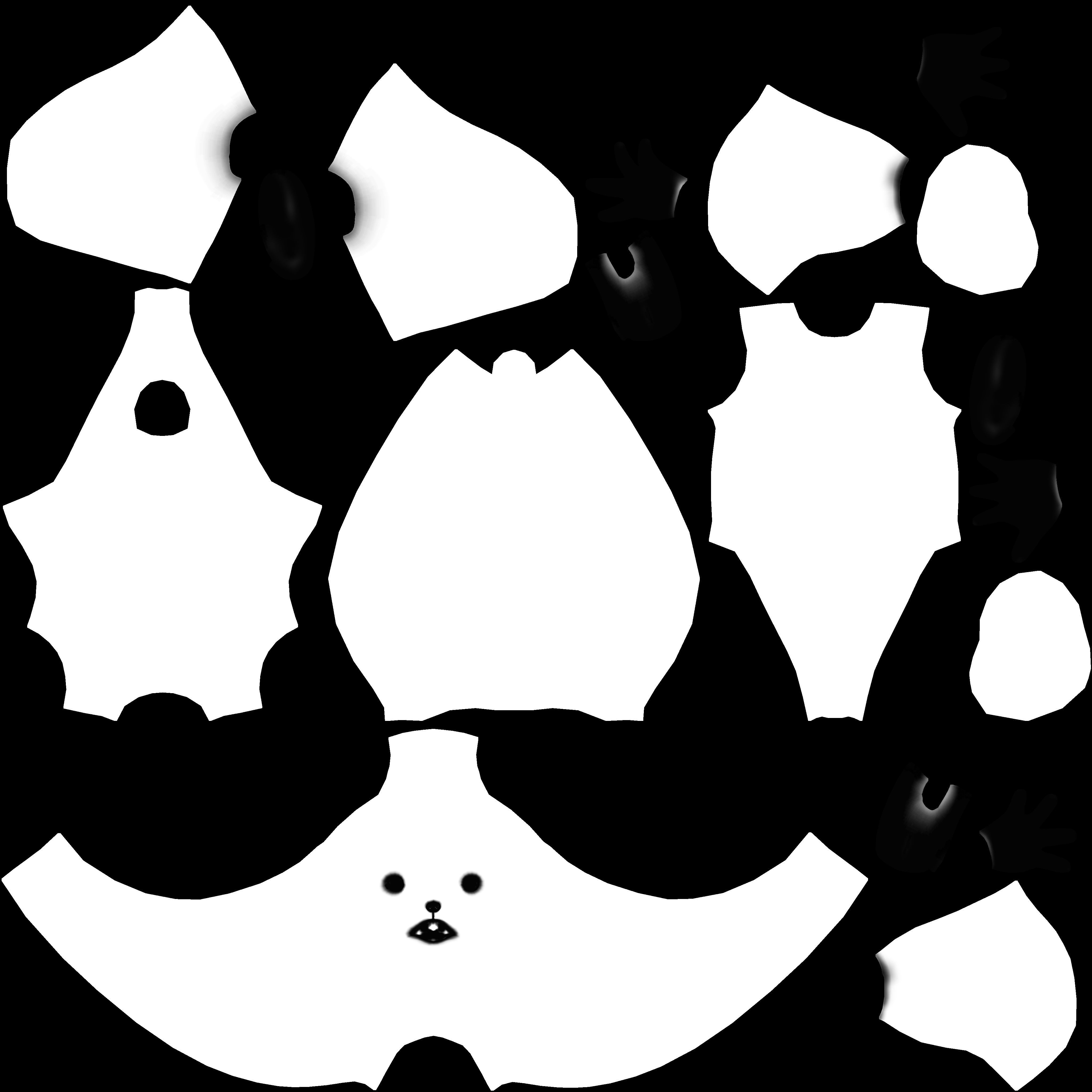 racoon cartoon raccoon 3D model_1