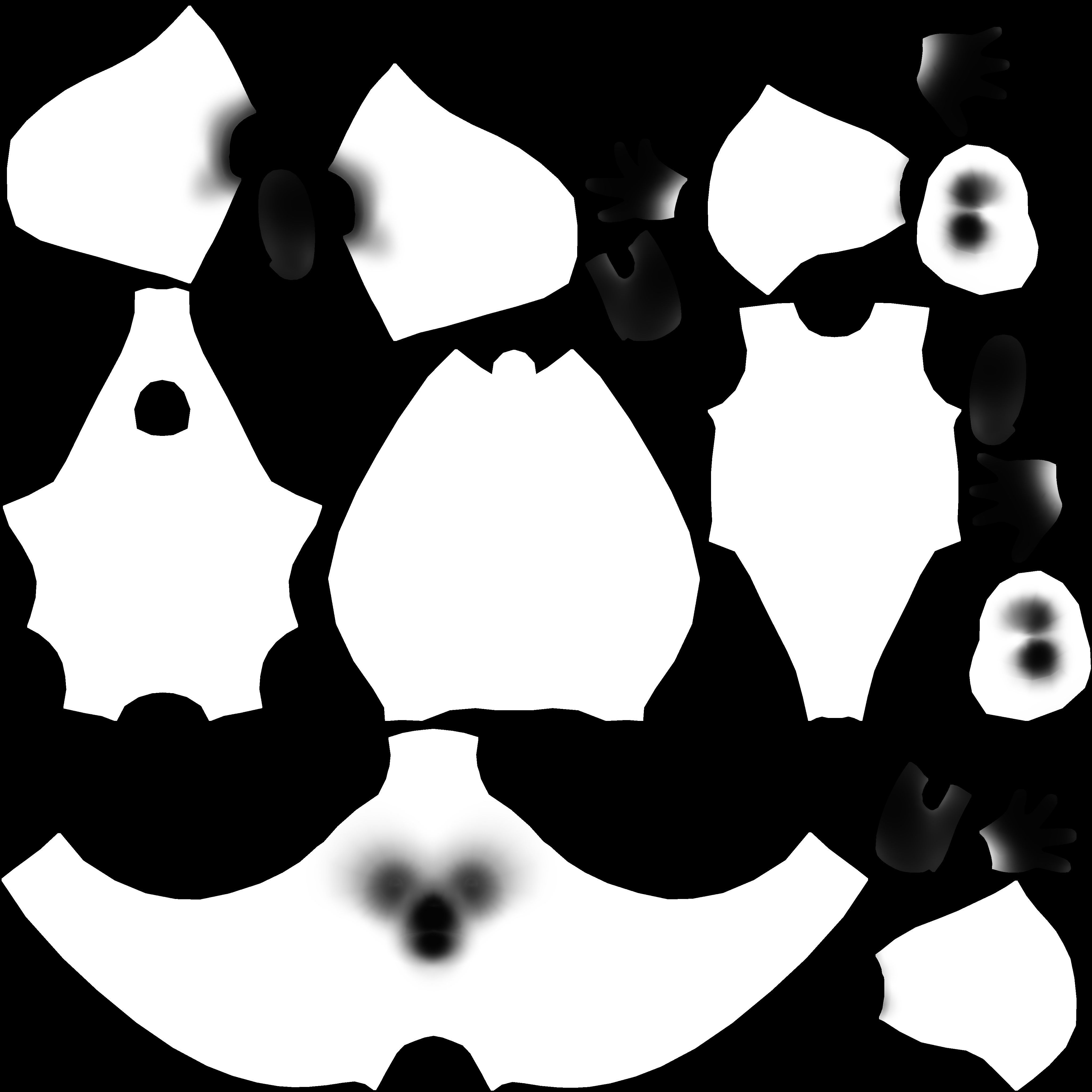 racoon cartoon raccoon 3D model_4