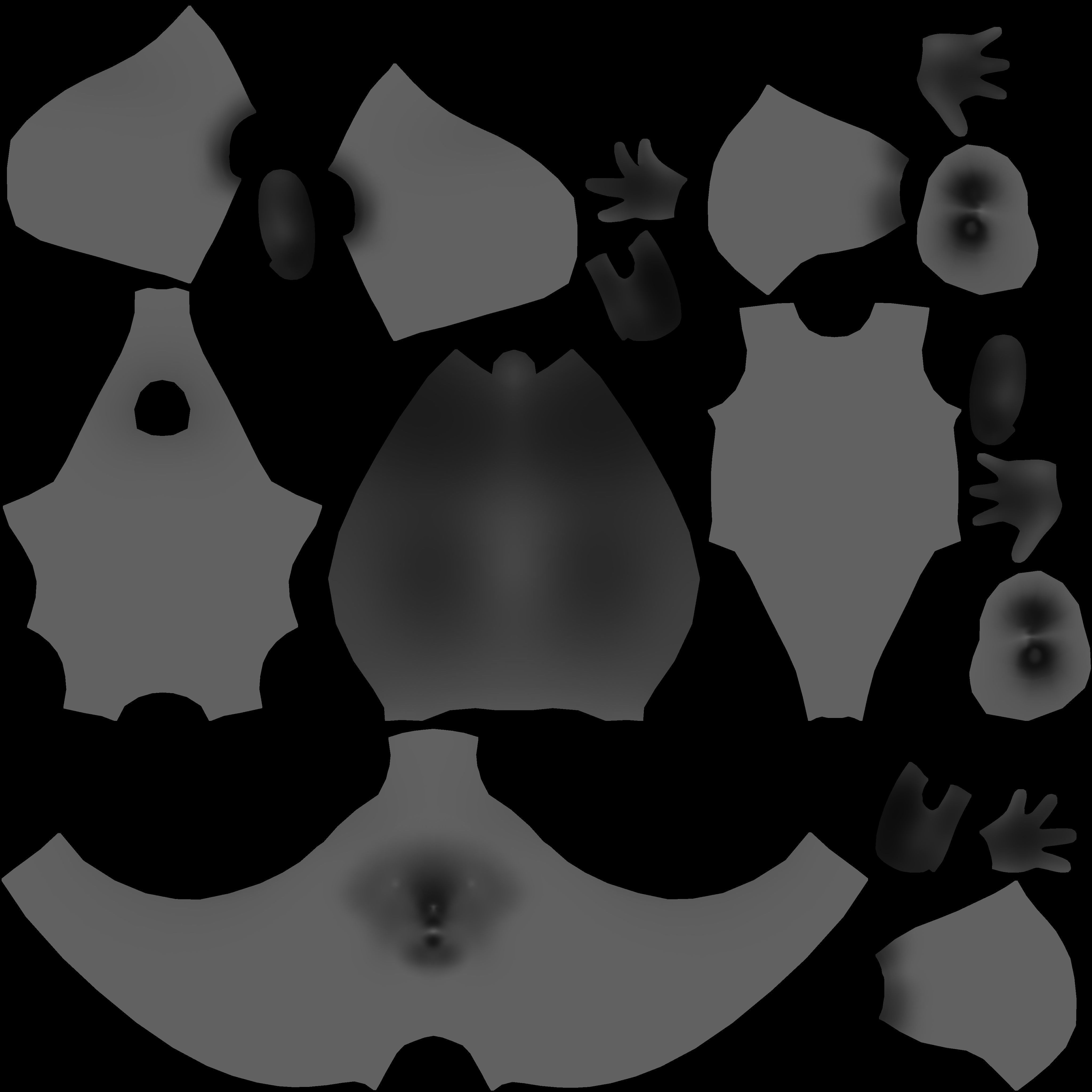 racoon cartoon raccoon 3D model_6