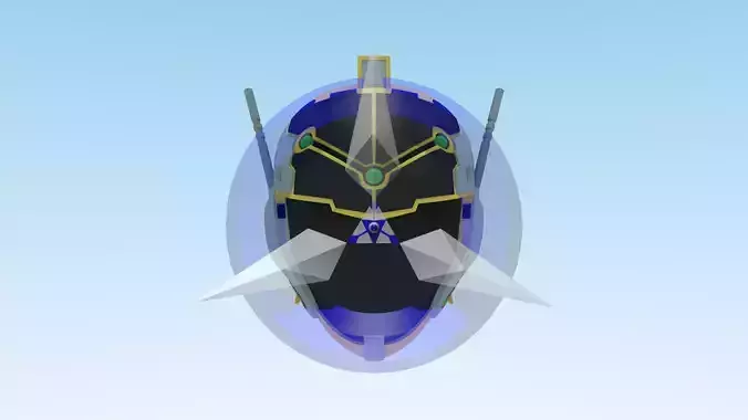 Beast Demon Hunter Zeek Helmet 3D Print