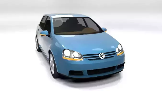 GOLF 5 DOOR LOWPOLY